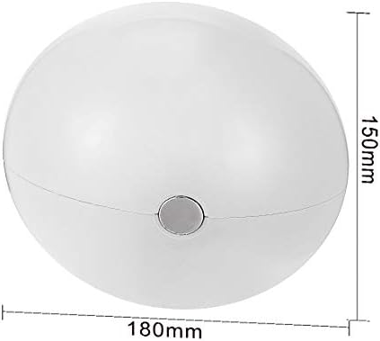 חדש LON0167 180 ממ DIA ABS פלסטיק לבן לבן-תכלית עגולה מחזיק נייר טואלט טואלט (180 ממ Durchmesserser ABS-Kunststoff-Weiß-Zweifach-Runde