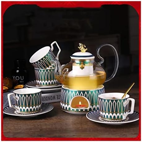 Hapefun Kettle Teapot Vintage English Ceramic Ceapot Soot Set Sup Sucer Shucer Stoe סט עצם סין כוס תה תה SETEACOTE