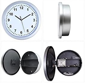 שעון קיר גדול בטוח נסתרת תיבת בטיחות סוד תכשיטי דברים אחסון בית משרד מזומנים כספות