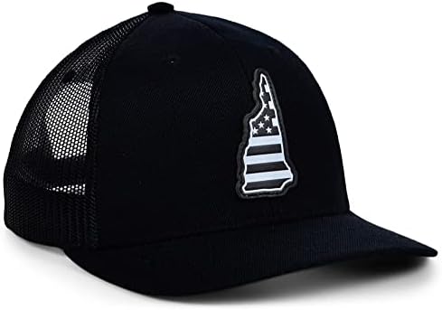 כתרים מקומיים כובע כובע טלאי של ניו המפשייר עור לגברים ונשים