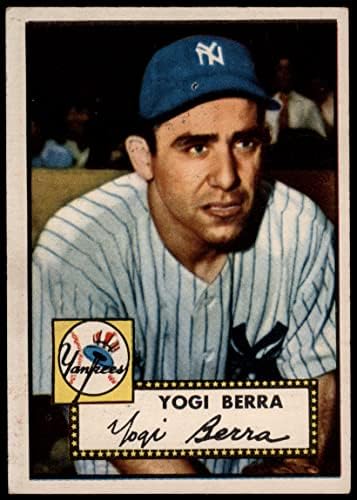 1952 Topps 191 Yogi Berra New York Yankees VG/Ex Yankees