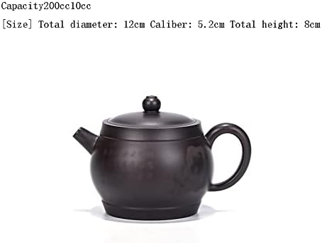 Xouvy Zisha Teapot סיר בעבודת יד Kung-Fu תוכנות תה סגול כלי שתייה לחימר פו-ירוק שחור שחור סיני