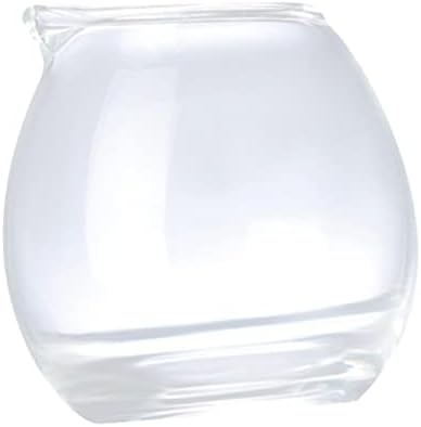 Luxshiny 1 PC מיני כוס חלב כוס זכוכית כד זכוכית קפה קרם קפה קפה אספרסו בריסטה מדידת רוטב קנקן הגשת סירה קערת