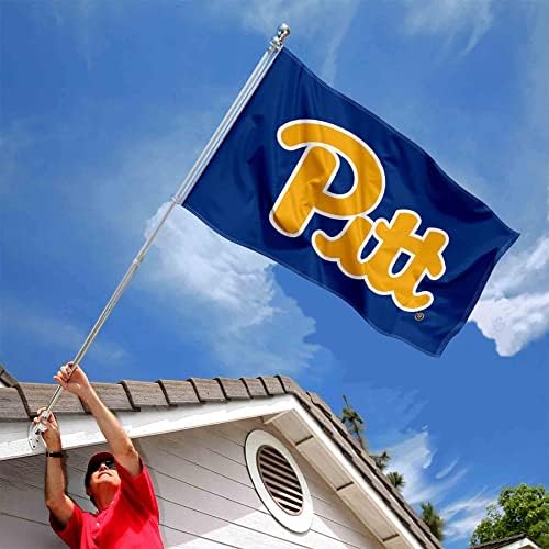 פיטסבורג פנתרים זורקת דגל רויאל כחול