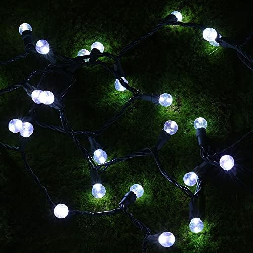 נוברוז מגניב LED led G15 חוט אורות חג מולד על חוט ירוק 50 אורות פיות LED אור עם קישוטי חג המולד מוסמכים