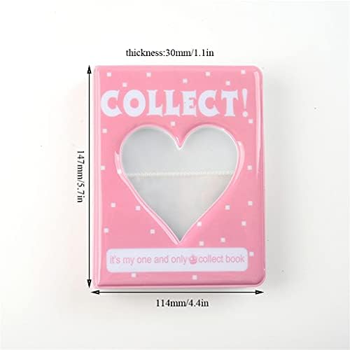 TFIIEXFL אלבום תמונות מחזיק כרטיסי קבלת אחסון HOLLOW LOVE LOVE HEART HOLDER CART CART BURCER CARD HOLDER HOLDER