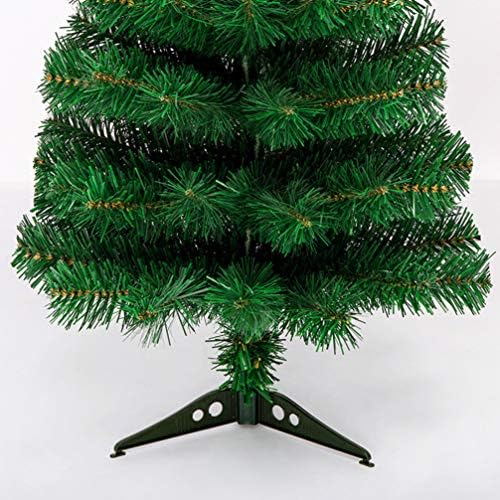 עץ חג המולד של עמוספון עץ חג המולד מלאכותי קטן עץ מלא עם עמדת עץ לחג המולד של מסיבות חג 60 סמ