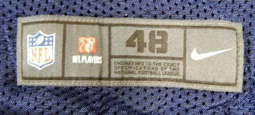 2018 Dallas Cowboys 36 משחק שהונפק על חיל הים ג'רזי 48 544 - משחק NFL לא חתום בשימוש בגופיות