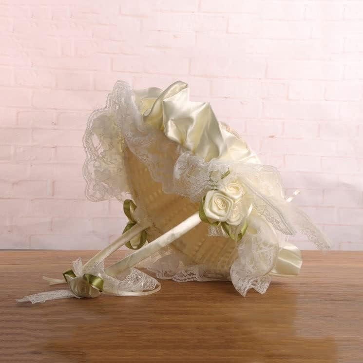 בסגנון מערבי אספקת חתונה תחרה בד חתונה פרח סל שושבינה של יד סל חתונה אולם קישוט