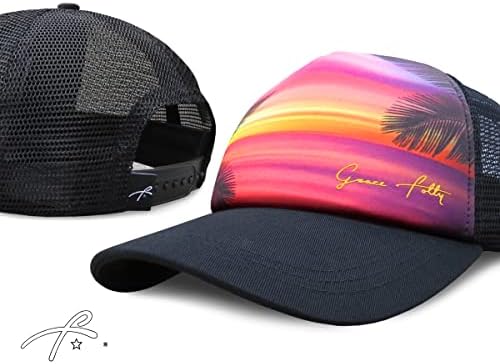 כובע משאית קצף של איוולת חן כובע בייסבול רשת Snapback לרשת לגברים או נשים