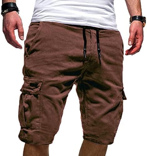 מכנסי מטען לגברים מקצרים ללבוש כיס ספורט מכנסיים קצרים מזדמנים לרוץ ריצה