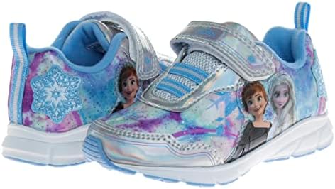נעלי ספורט קפואות של בנות דיסני - נעלי ריצה נטולות אור.