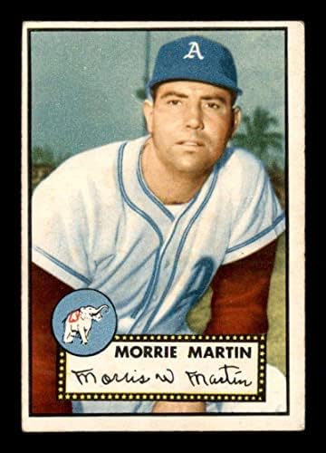 131 מוריס מרטין - 1952 כרטיסי בייסבול של טופס מדורגים VGEX - כרטיסי וינטג 'עם חתימות בייסבול
