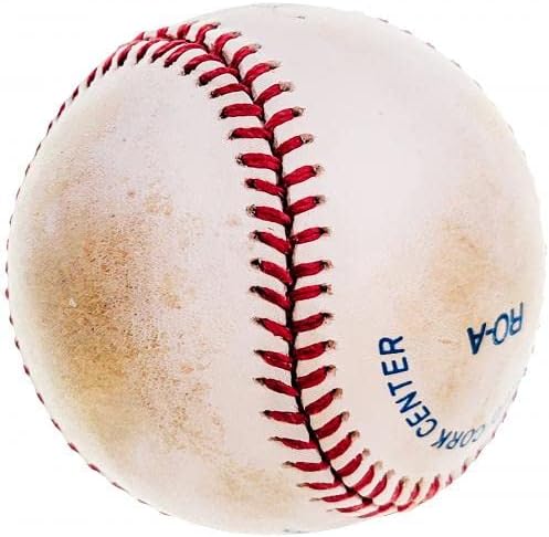 רוני שלדון חתימה על פי בייסבול אל ניו יורק ינקי JSA H93899 - כדורי בייסבול עם חתימה