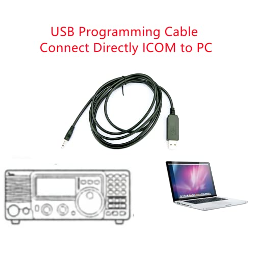 JXEIT USB CT-17 CI-V CAT ממיר ממיר ממיר כבל USB כבל תכנות לרדיו ICOM IC-706 IC751 IC-756 IC-765