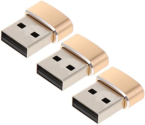 מתאמי מטען בולסטר מתאם מחשב נייד מתאם 3 יחידות סוג USB- טעינה של מחשב העברת חשמל ממיר ממיר למתאמי