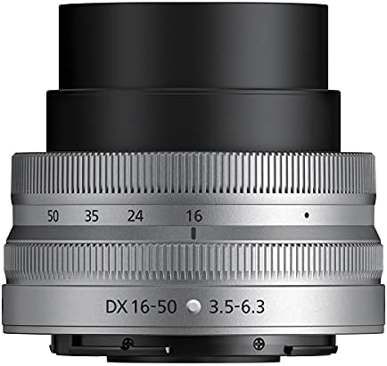 Nikon Nikkor Z DX 16-50 ממ f/3.5-6.3 VR עדשת, כסף, צרור עם פרוטופטי Pro דיגיטלי 46 ממ פילטר UV מצופה,