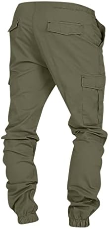 מכנסי מטען ג'ורסה לגברים מכנסי עבודה צבא צבאיים מכנסיים חיצוניים מכנסי לחימה טקטיים מכנסי טיולים