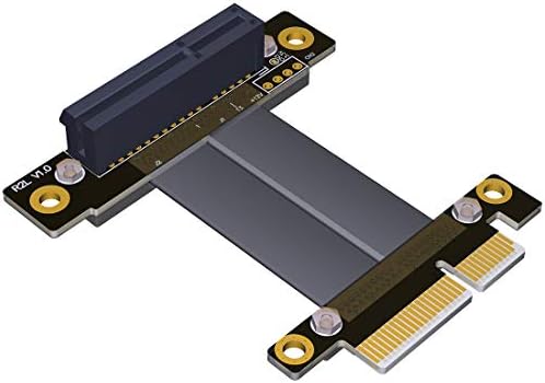 ADT-Link PCIE 3.0 X4 כבל סיומת 32G/BPS PCI Express 4x גרפי SSD RAID PAID Extender Carder Card Cardical 90 R22Sl
