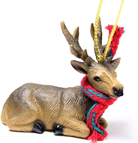 מושגי שיחה Elk זעיר מיניאטורי אחד קישוט לחג המולד שור - מענג!