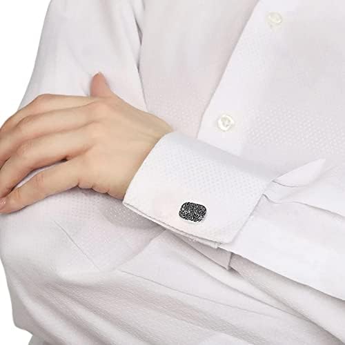 חתיכות שרוול יצירתיות ומגוונות לגברים ונשים עם פסי פרחים אביזרי כפתור חולצה צרפתית קליפ עניבה דקה