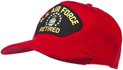 e4Hats.com כובע טלאים צבאי בדימוס של חיל האוויר האמריקני