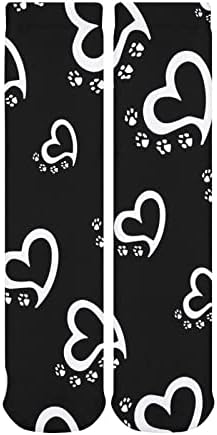 עשב חתול חתול כלב כפת הדפסי לב עבה גרבי חידוש מצחיק הדפסת גרפי מזדמן חם אמצע צינור גרביים לחורף