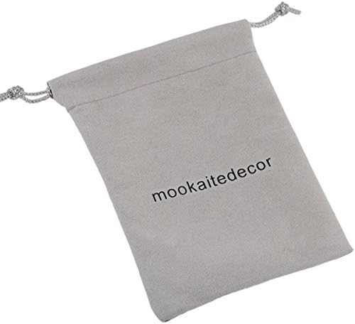 חבילה של Mookaitedecor - 2 פריטים: רוק טבעי קוורץ נקודות קריסטל