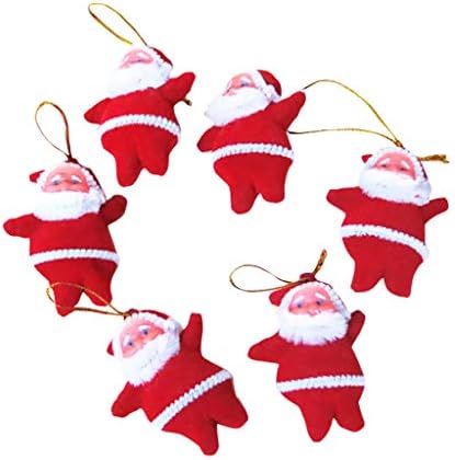 קישוטים מתנה של איש שלג קישוטי 12 יח 'בובת חג המולד תולה סנטה דקור בית דמוי פו ביצי פסחא