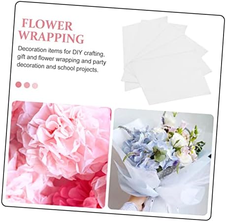 DIDISEAOE 5 גיליונות נייר עטיפה לזר פרחים ניירות אוריגמי נייר עטיפת פרחים נייר אריזת פרחים טרייה נייר