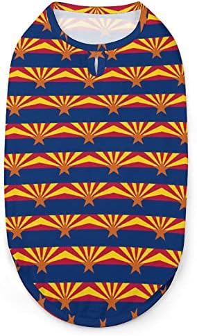 דגל דגל אריזונה סוודר סווטשירט סווטשירט בגדים לכלבים וחתולים בינוני קטנים 2xl
