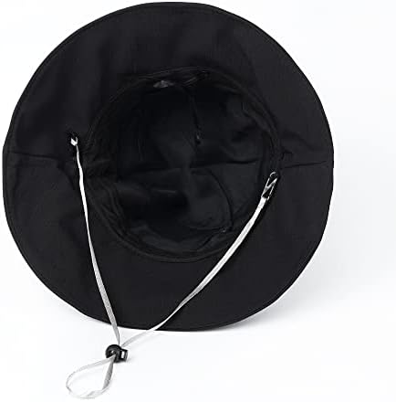 דוקילה כובע דלי קפלים מסוגננים לנשים כותנה רגילה כותנה קלה דייגים כובעי שמש מתקפלים