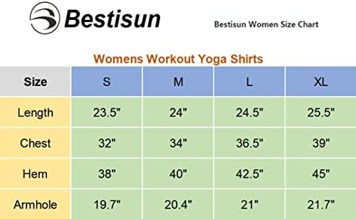 Bestisun פתוח אימון גבול חולצות אימון ללא גב עליון אימון רצועות לנשים