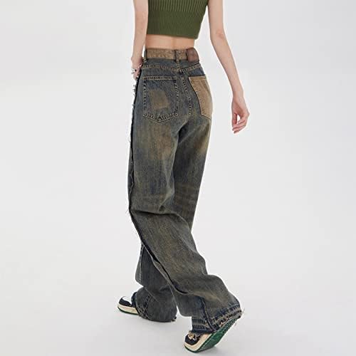 מיאשוי גודל 20 מכנסיים נשים נקבה אביב ובקיץ עיצוב תחושה סמרטוט אירופאי אמריקאי סגנון רטרו גבוהה רחוב