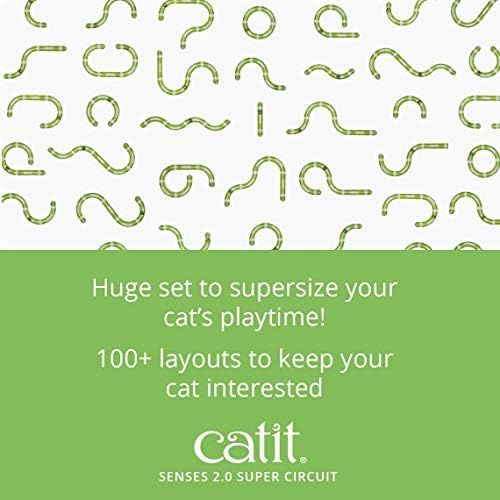 Catit Senses 2.0 מעגל, צעצועי חתול אינטראקטיביים