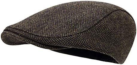 סטארנס גברים של שטוח כובע צמר טוויד נהיגה כובע אירי מחלק עיתונים כובע
