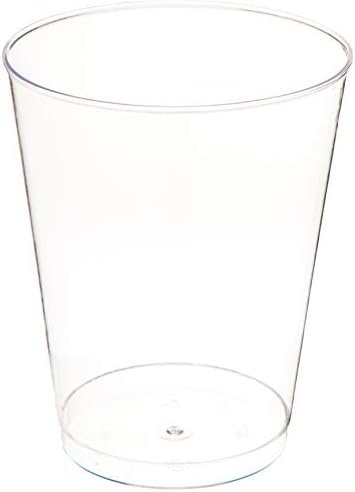 הגדרות Fineline SaveVisever Clear 8 גרם כוס פלסטיק קשה