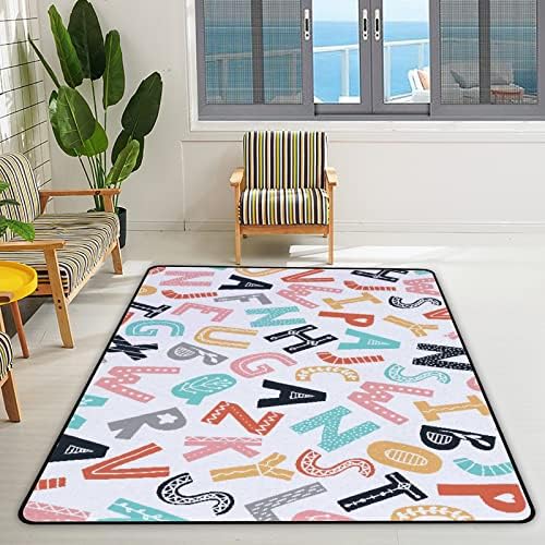 זוחל שטיח מקורה משחק משחק אלף -בית קריקטורה לסלון חדר שינה חינוכי חינוך משתלת שטיחים שטיחים