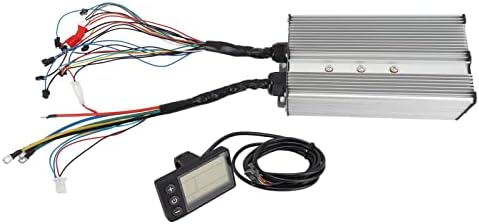מד LCD קטנוע חשמלי, 36-60V תצוגה מדויקת תצוגה חשמלית קטנוע חשמלי בקר ללא מברשות 2000-3000 וולט התקנה
