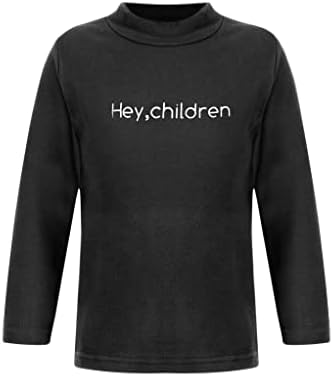 TTAO ילדים תחתונים תרמיים צמרות שרוול ארוך חולצת טריק