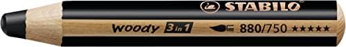 Sixtilo Woody 3 בעפרון צבעוני אחד, שחור