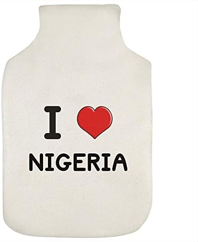 כיסוי בקבוק מים חמים 'אני אוהב את ניגריה'