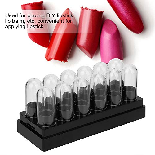 ולנטיין של יום קרנבל שפתון ריק צינור, איכות פלסטיק חומר בטוח שפתון מדגם צינור, 12 יחידות מקצועי איפור אמן עבור