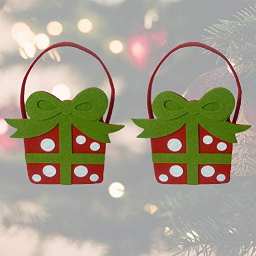 2 יחידות עיצוב מתנת פאוץ יצירתי מתוק אחסון חג המולד סוכריות תיק נייד תיק מתנת תיק