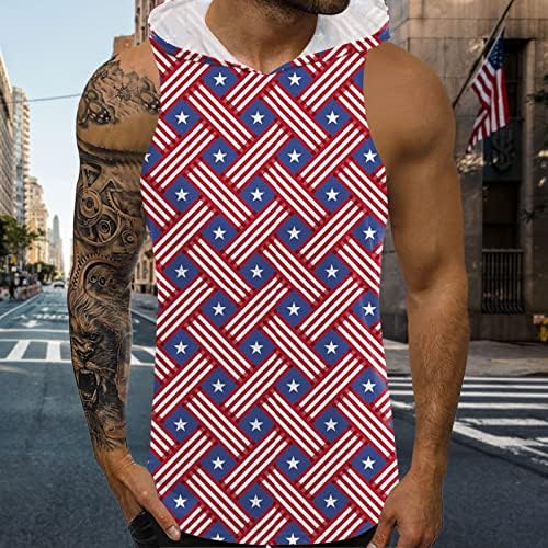 קיץ טי חולצות גברים של גברים חיצוני כושר רופף עצמאות יום קיץ פנאי מודפס גדול גבוה חולצות עבור