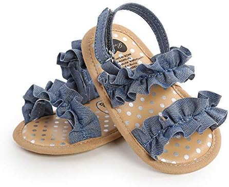 בנים תינוקות בנות סנדלי תינוקת קיץ שמלת יילוד דירות נעליים נעלי עריסה רכות סנדלי חוף סנדלים להליכים