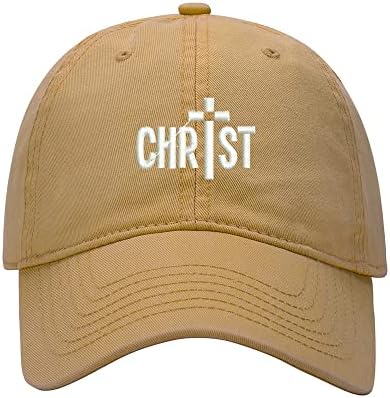 בייסבול כובע גברים ישו צלב ישו רקום שטף כותנה אבא כובע בייסבול כובעים