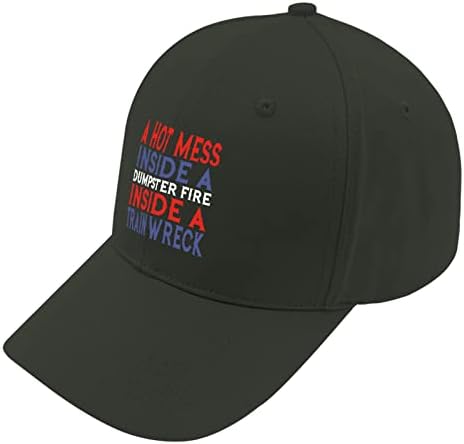 כובעים רפובליקנים עבור כובעי בייסבול בייסבול בייסבול, בלגן חם בתוך מזבלה יורה בתוך כובע בייסבול של