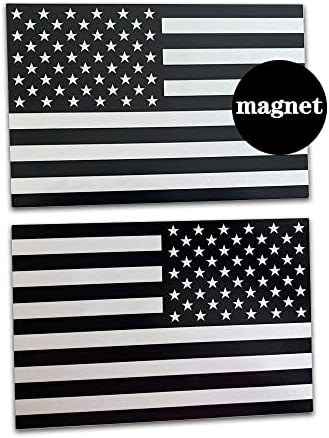 מגנט מדבקות דגל אמריקאי שחור למשאיות מגנטים לרכב ומדבקות מדבקות פטריוטיות מתנות משאית ג'יפ ארהב מדבקות